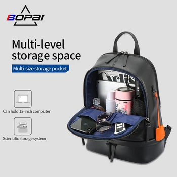 bopai slim laptop backpack for Work Travel School Waterproof Laptop Backpack Fits Up to 16 Inch Notebook : Electronics Comfortable Back Design The backpacks back panel is made from high Inch Bopai Slim Bopai Slim