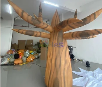 Inflatable Tree Plant Model Balloon Outdoor Realistic Tree Branches Indoor Decorative Artificial Trees for Advertising Event