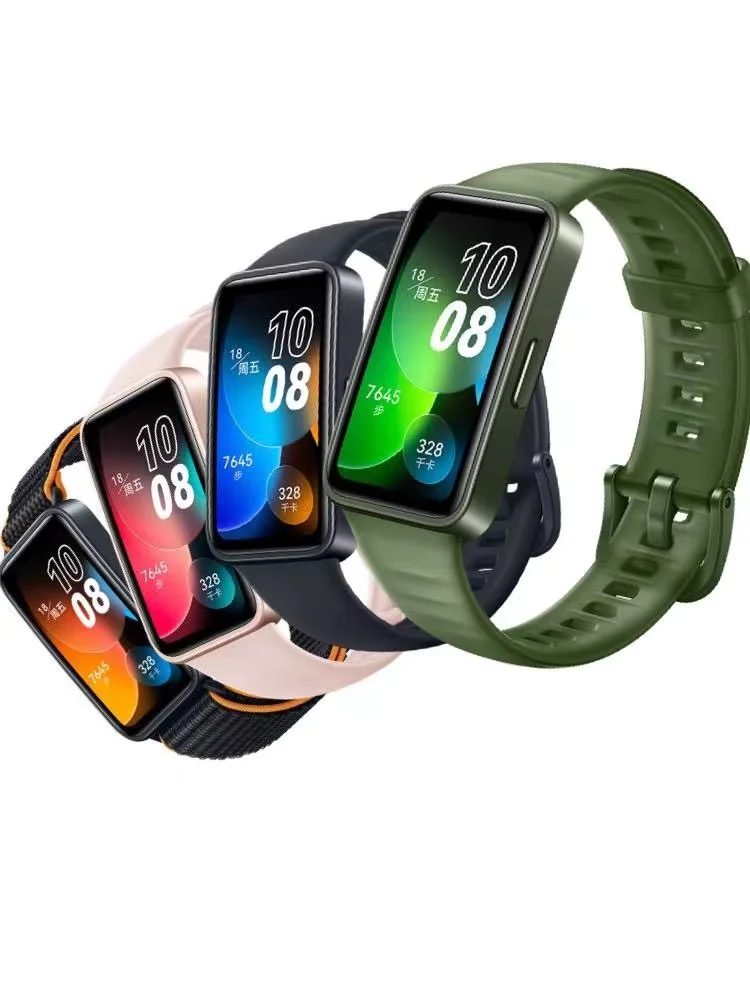 Original HUAWEI Band 8 1.47 '' AMOLED 8.99 mm thin 100 workout modes SMS  Quick reply 2-week battery life 180Amh 6000+ watch face
