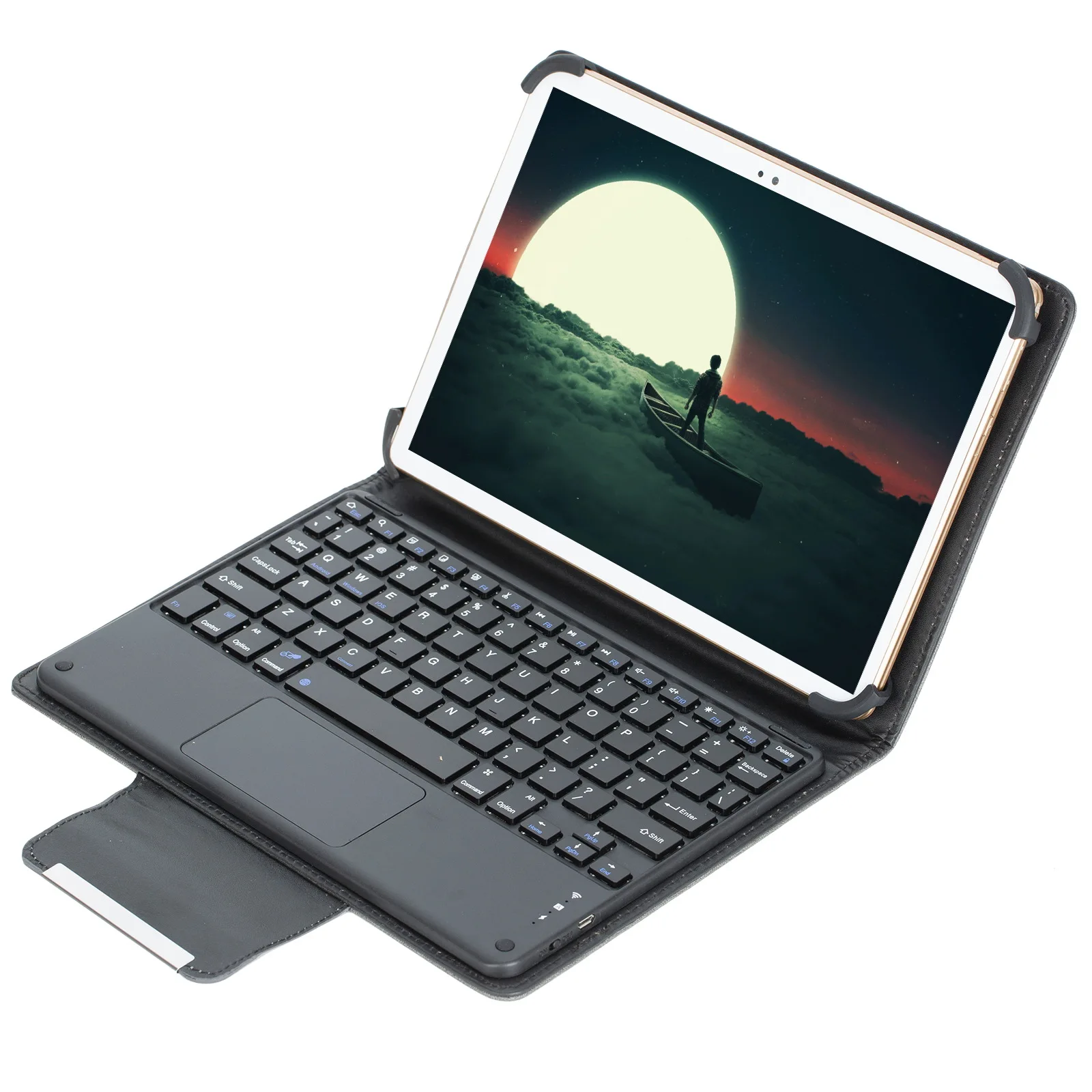 universal tablet carrying case with keyboard for ipad pro 12.9 1110.9 10.2 60 with holder for samsung galaxy tab s8 ultra