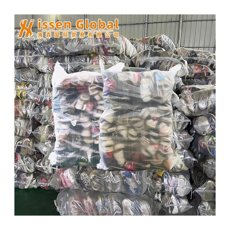 Factory Direct Supply Stock Lot 2023 Kampala Uganda Bales Used Sports Shoes in Bale Sneaker