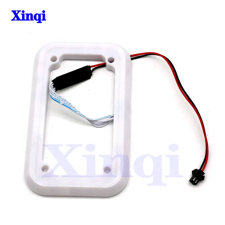 Factory Wholesale Price Multi Coin Acceptor Colorful Flashing Decorative Frame LED Frame Coin Aacceptor
