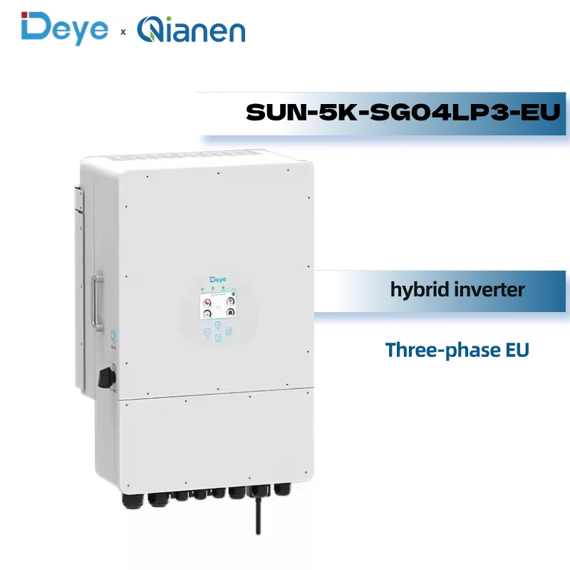 product for deye 5kw commercial hybrid solar inverter sun 5k sg04lp3 eu 3 phase for pv system energy storage backup power solution-1