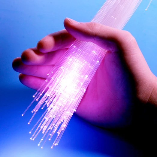 
Thinnest 0.25mm PMMA Plastic Fiber Optic Thread for Waving Luminous Fabric Textile 