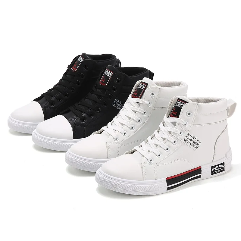 Men's Skateboarding Shoes High-Top Sneakers for Casual