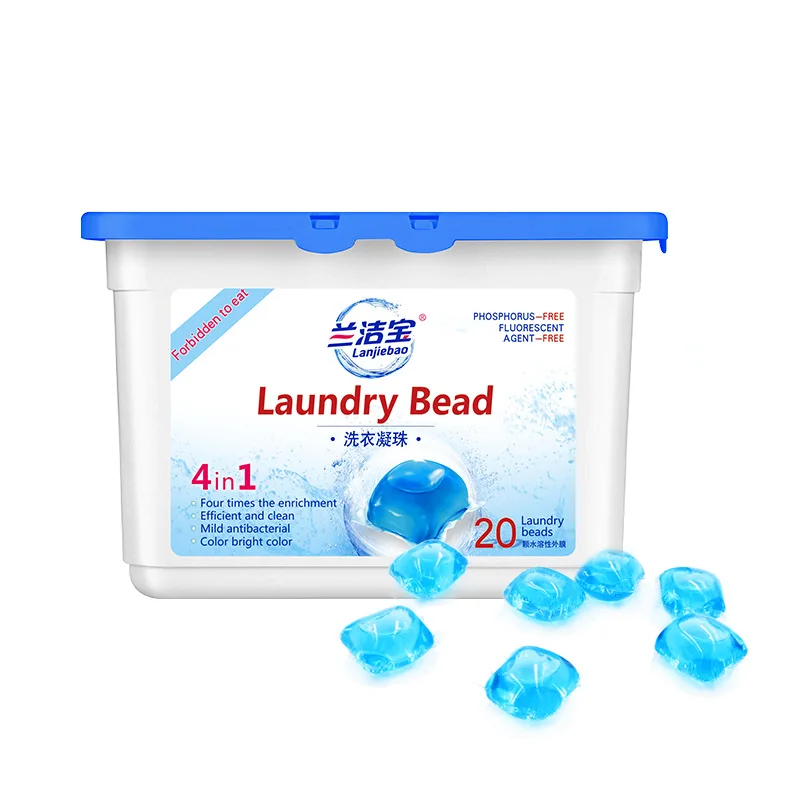 High Efficient Safe Liquid Washing Soap Detergent Capsules Laundry Pods Ball Gel with Best Quality