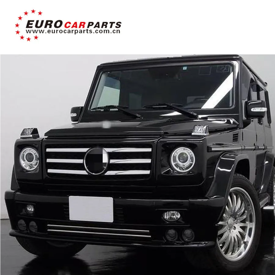 Abs Material Body Set for G Class W463 G55 Wholesale Auto Car Tuning Parts Front Center Mesh Bumper Accessories Grill Grille