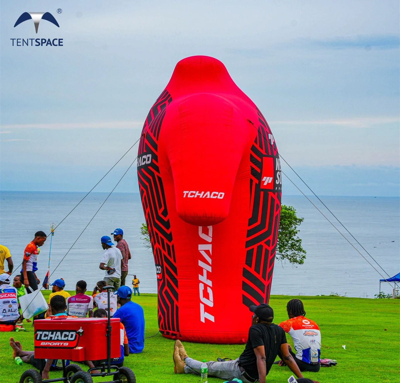 Customized Inflatable Jerseys Clothes Promotion Advertising Inflatable T-shirt Inflatable Product for Outdoor Sport Race Event