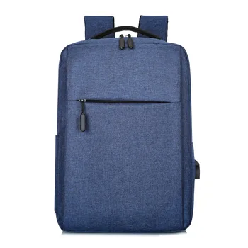 Customizable Simple Cheap USB charging business computer bag large capacity leisure multifunction travel notebook backpack