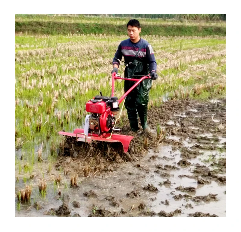 Factory Price Tractor and Rotary Tiller for Sale Mini Power Tiller