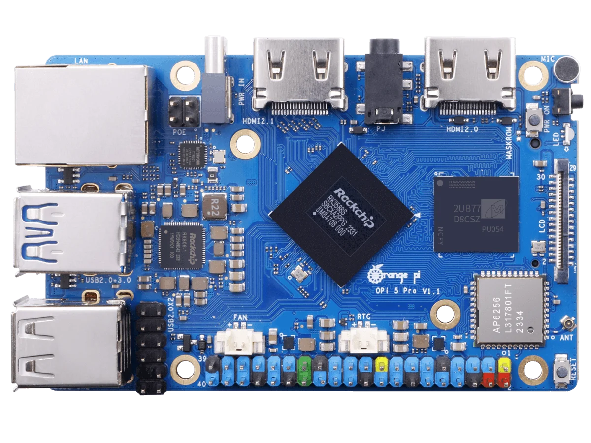 Orange Pi 5 Pro - High-Performance Single Board Computer