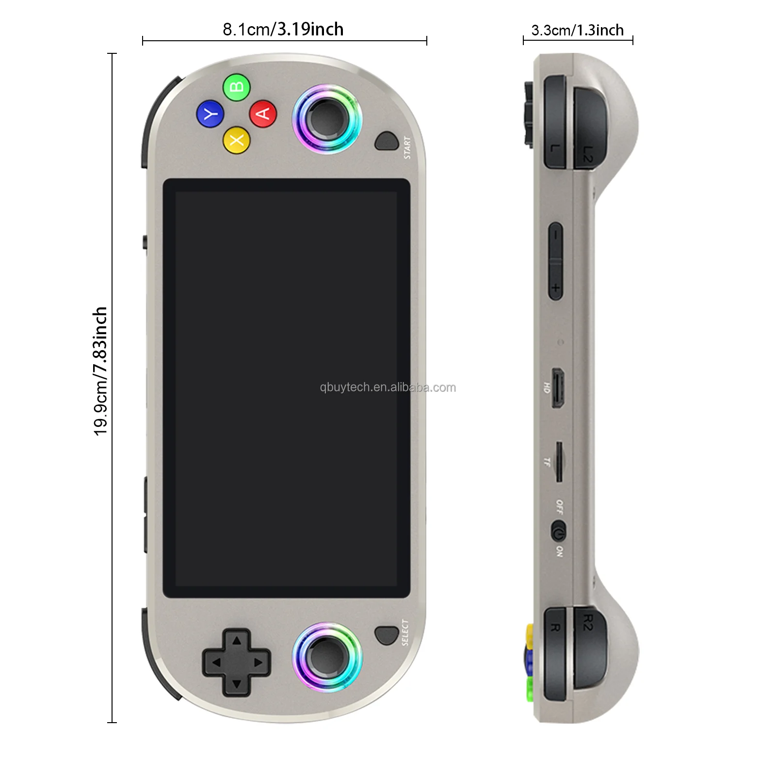 Новый M22 PRO игровой плеер с контроллером 5-дюймовый IPS экран Встроенный в 20000 игры портативная Ретро игровая консоль для ps1