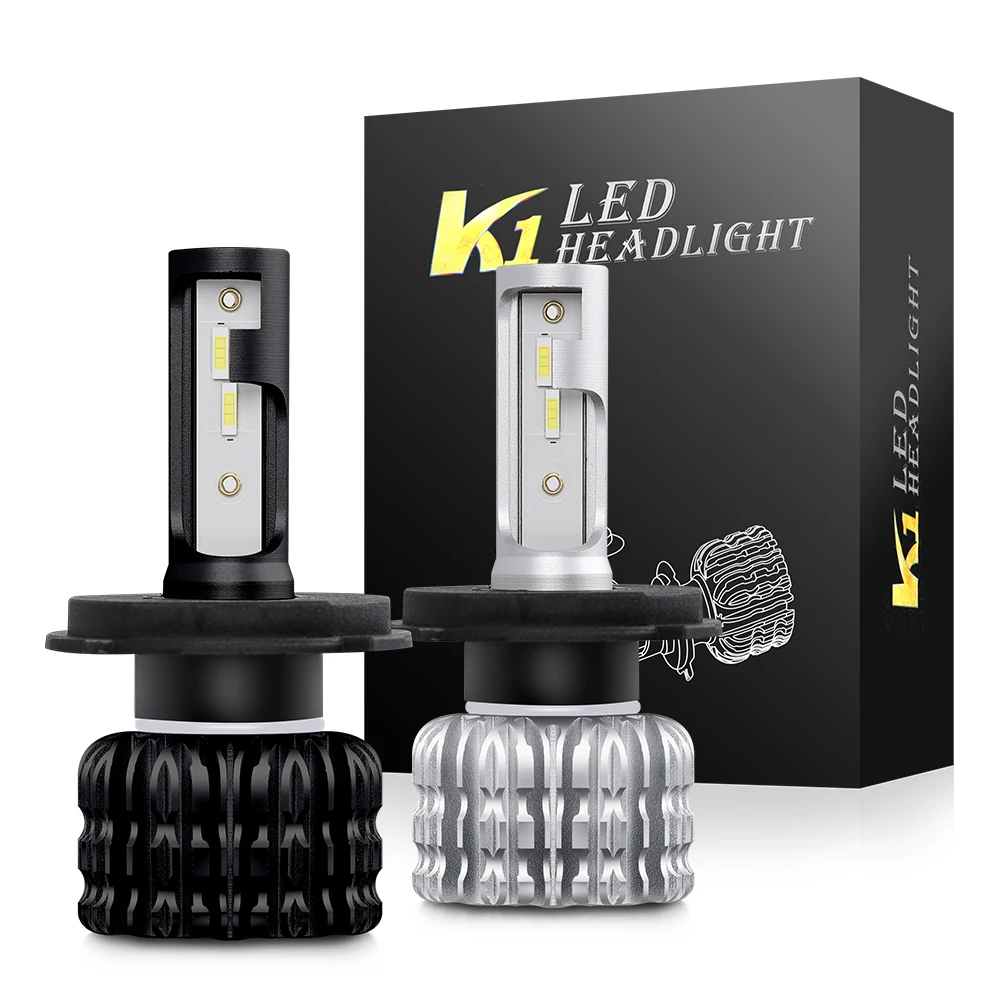 New Cheap Super Bright 16000 Lumen K1 Cob H1 9005 Auto Car Light Bulbs