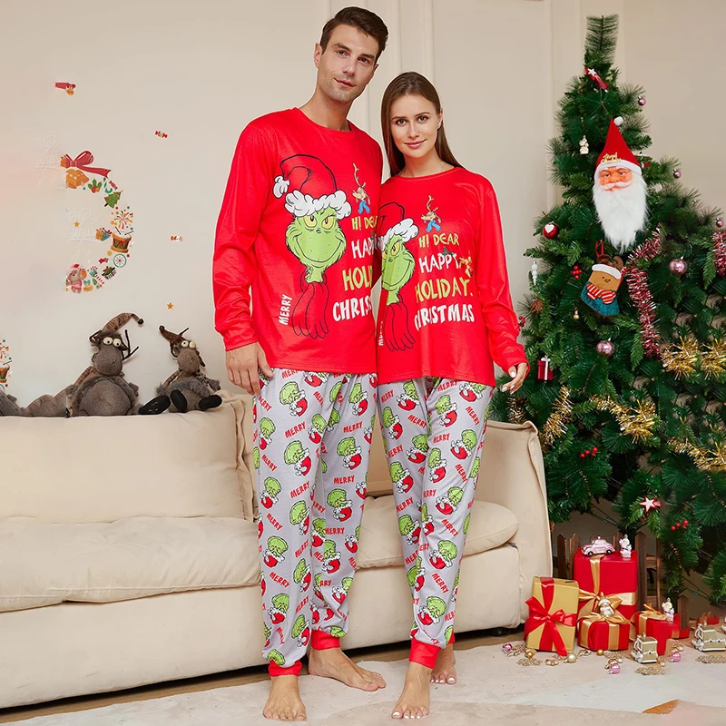Family Christmas Frozen Christmas Pjs Personalised Women's Polar
