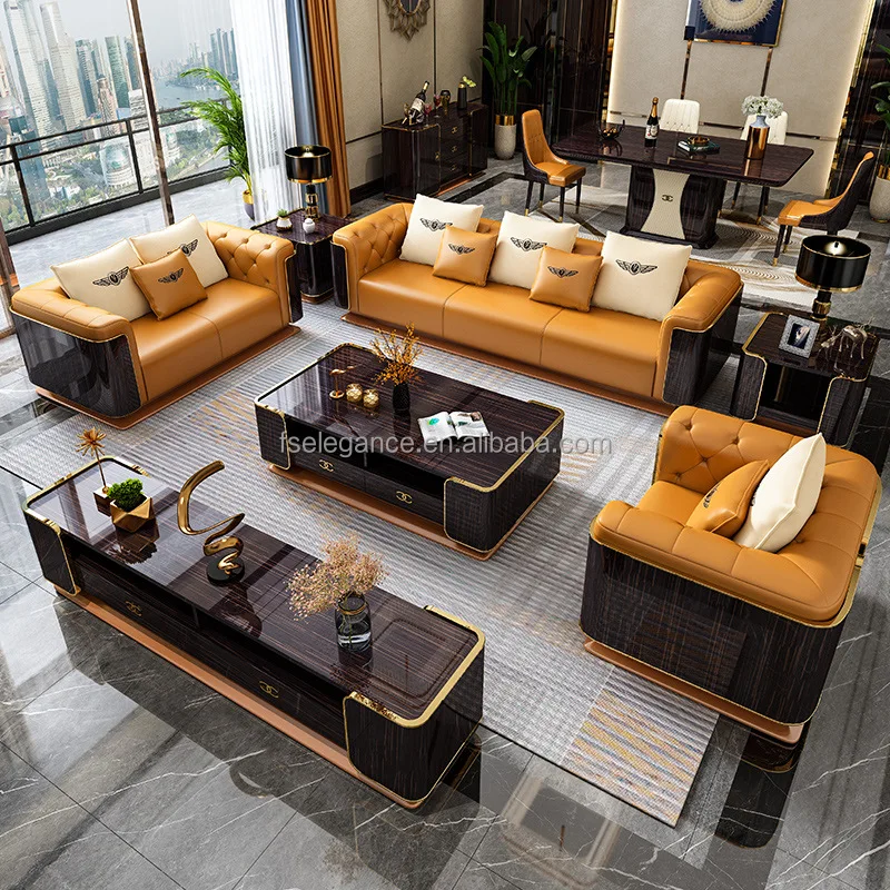 mid century divani gold metal legs modern sofa soft royal furniture sofa set furniture leather living room modern