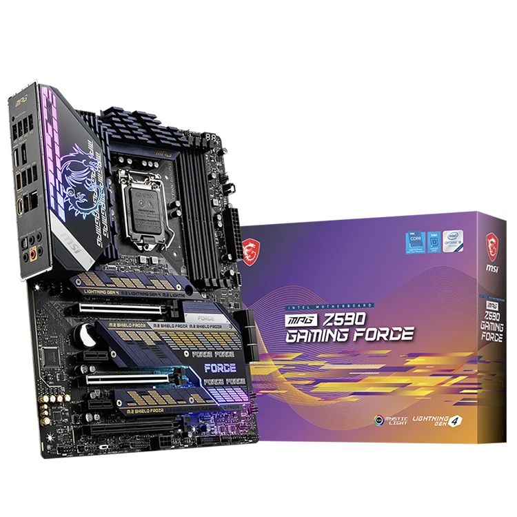 MSI MPG Z590 GAMING FORCE - 128GB DDR4 Motherboard