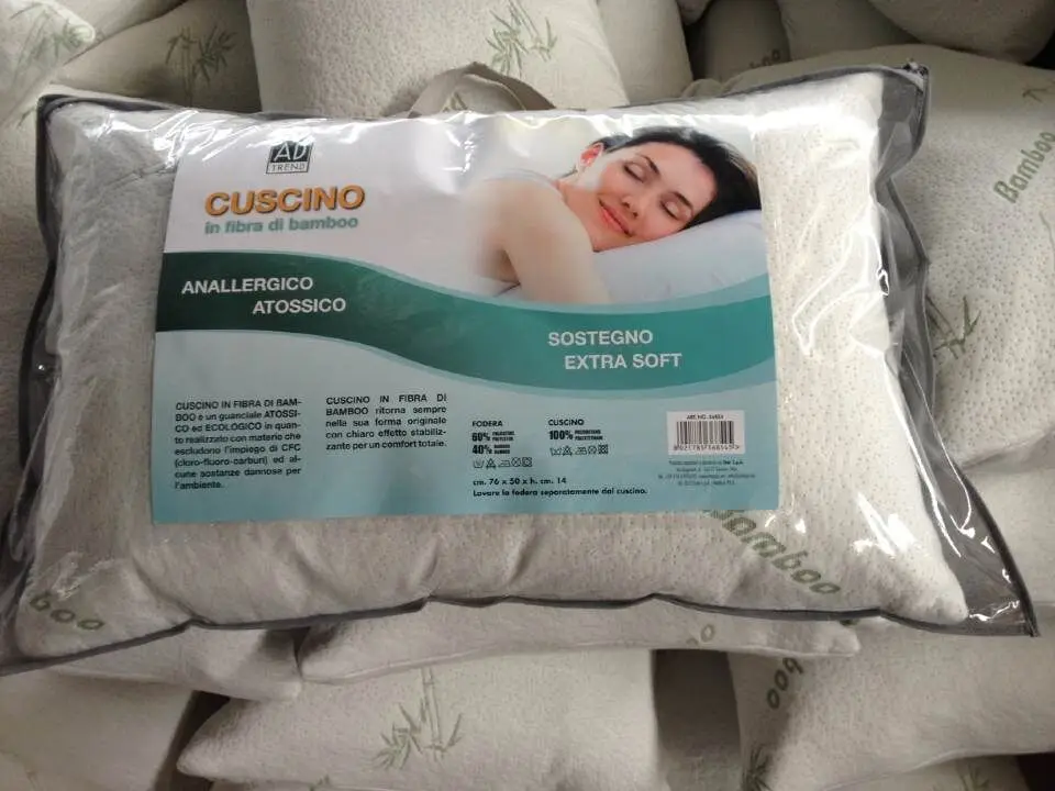 Queen Or King Shredded Memory Foam Hotel Comfort Bamboo Pillow Buy