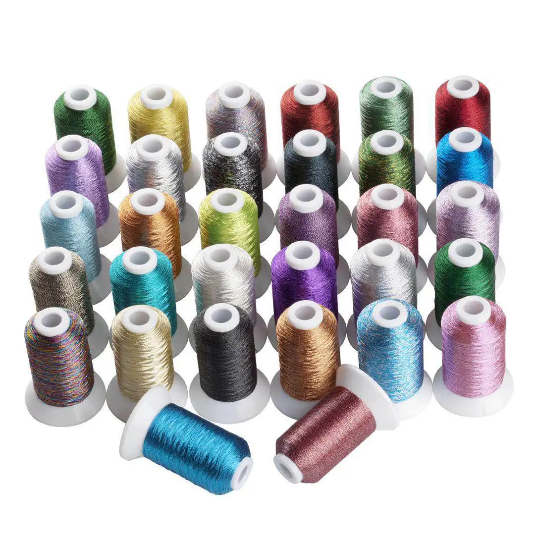 Multi Color 120d/2 Sewing Machine Parts Embroidery Sewing Accessories ...