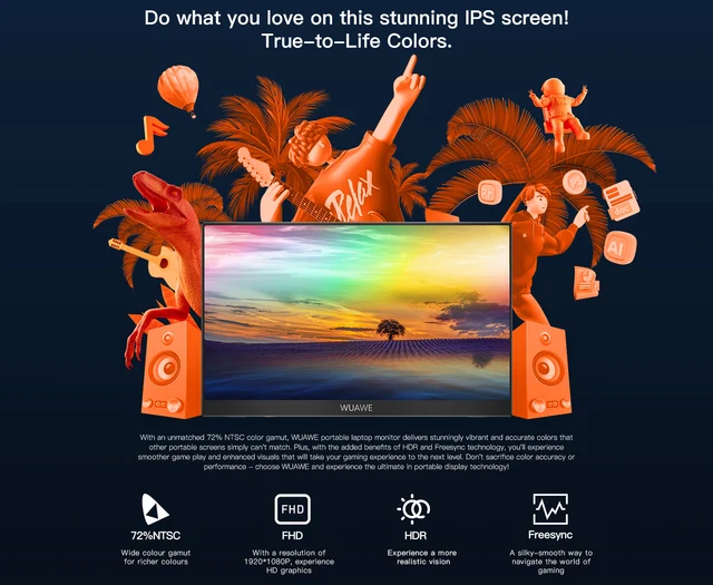 新品未使用】 モバイルモニター15.6インチ ポータブルモニター