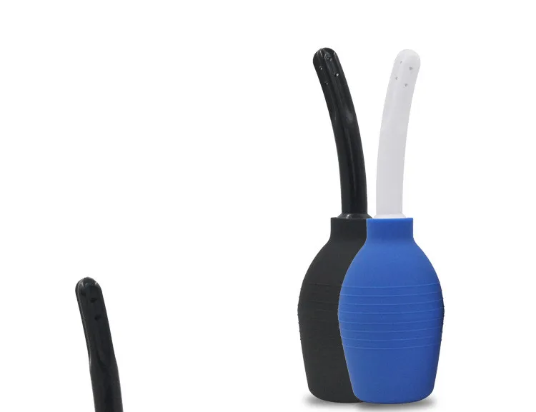 Various Size Colors Anal Enema Bulb Vaginal Douche Flusher Wash Kits