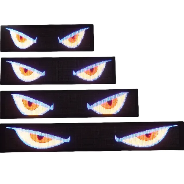 Customizable RGB USB LED Matrix Signage Pixel Pattern Text Animation Display for Elevator Car Smart Digital Poster Ad