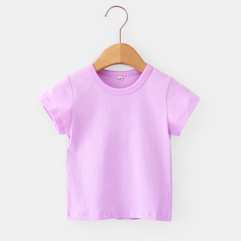 Custom Unisex Baby Light T Shirts 100% Cotton Crew Neck Tee Children ...