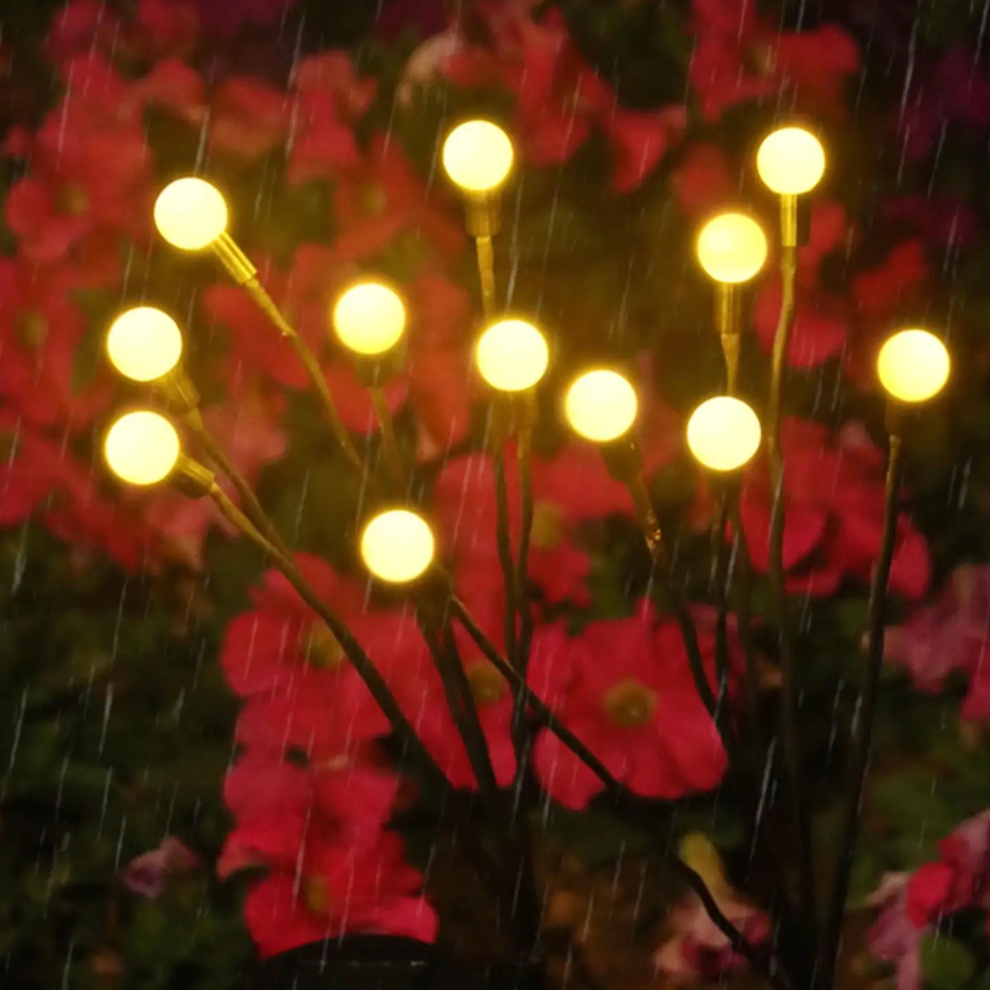 6 светодиодов, 8 светодиодов, солнечные огни, светлячок, светодиодная лампа, светлячок для улицы