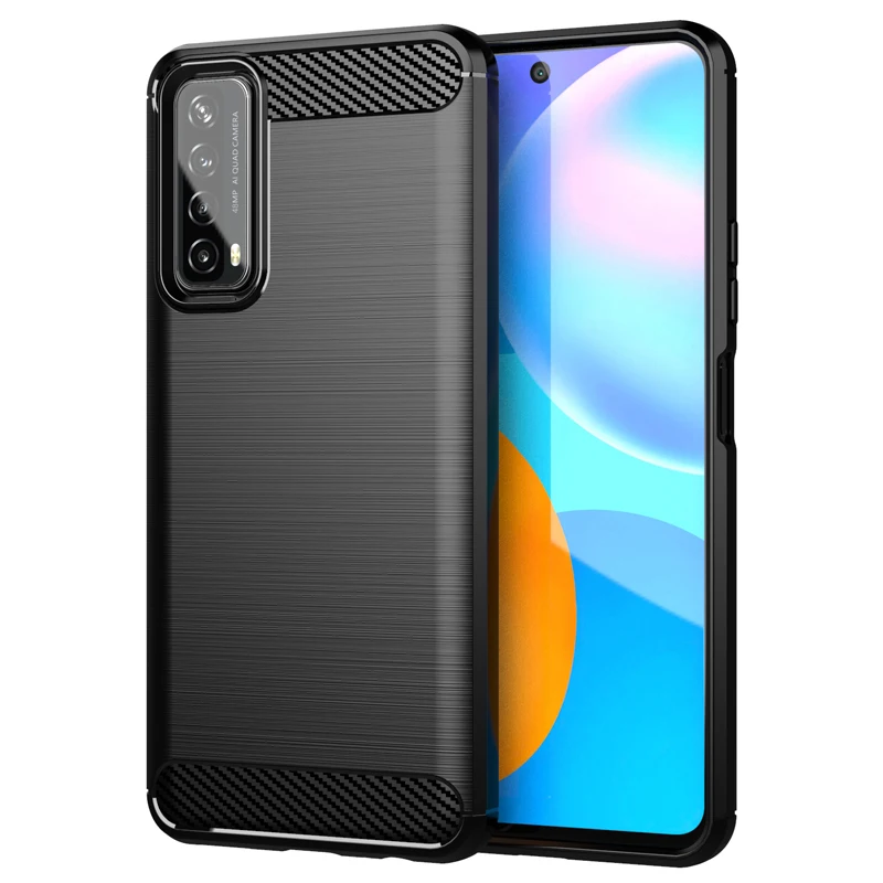 Rubber Full Body Protective Phone Cover for Huawei P Smart 2021