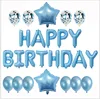 Set di palloncini blu per compleanno