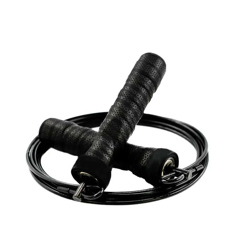 Long Handle Custom Exercise Sweatband Fitness Durable Adjustable Professional Jump Rope for Body