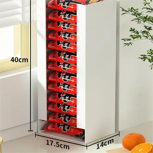 Multi Function Kitchen Refrigerator Organizer Instant Noodle Lamian Noodles Storage Box