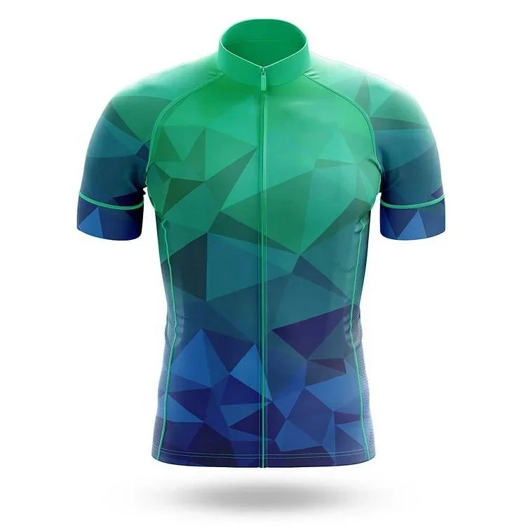 Custom Sublimation Cycling Clothes Road Bike Jersey Shirts Short Sleeve ...