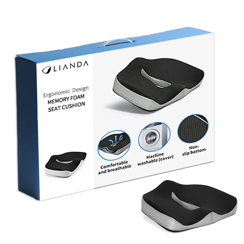 Patent Orthopedic Coccyx Soft Memory Foam Car Seat Cushion