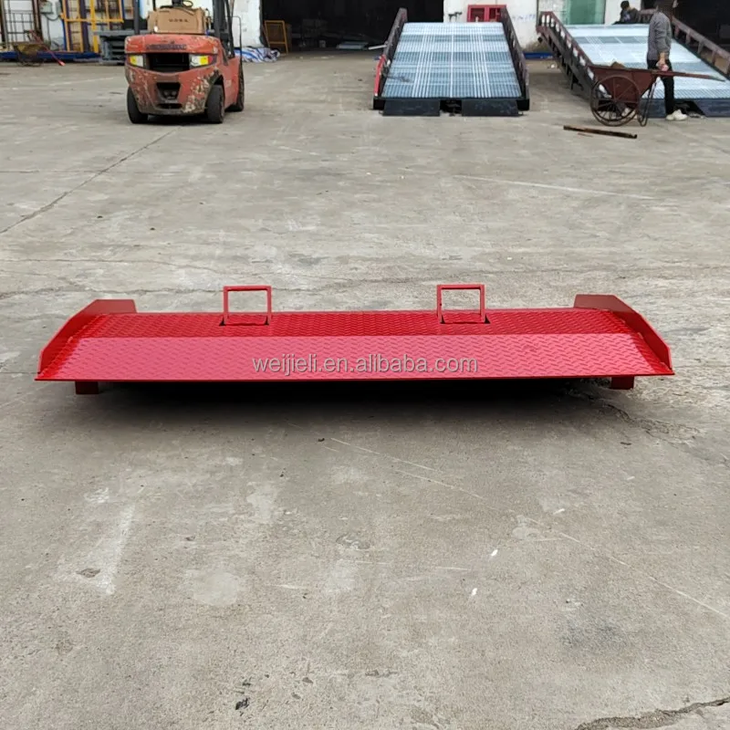 6t Container Ramp Forklift Dock Container Ramp Container Ramp Load 6T Warehouse Unloading ...