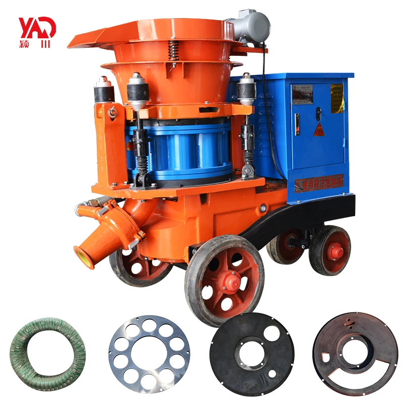 PZ5 огнеупорный бетон shotcrete gunite оборудование/сухая смешанная машина для продажи/небольшая