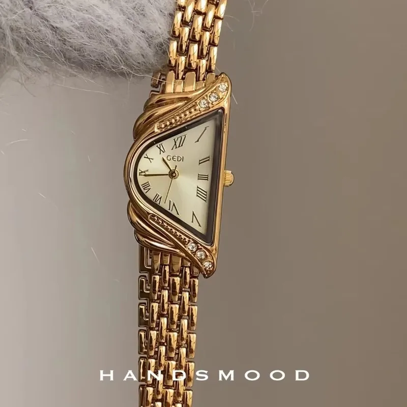 Vintage Gold Harp Women's Quartz Watch