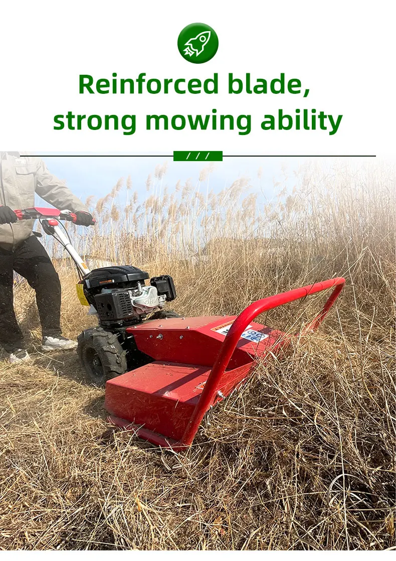 Brush Cutter Machine Gasoline Grass Tractor Powerful Power Trimmer