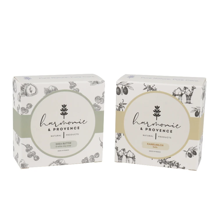 Personalized Custom Soap Paper Box Folding Soap Boxes With Logo Packaging