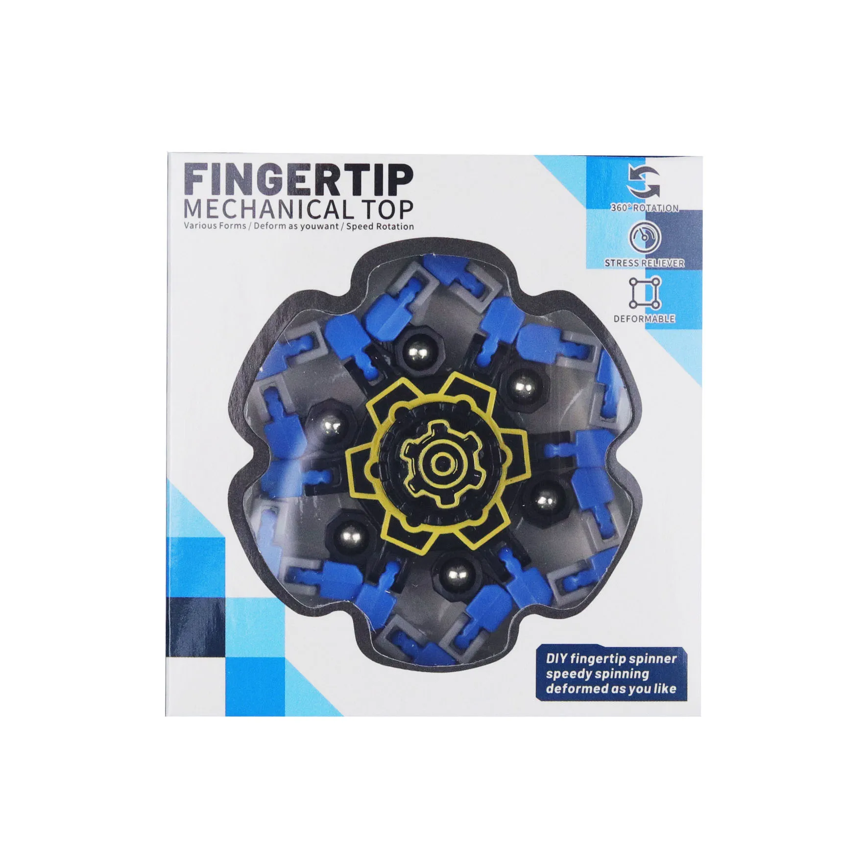 Игрушки-прядильщики с деформированной цепью для детей, антистресс, ручной Прядильщик, игрушки для взрослых, снятие стресса, сенсорный гироскоп, подарок