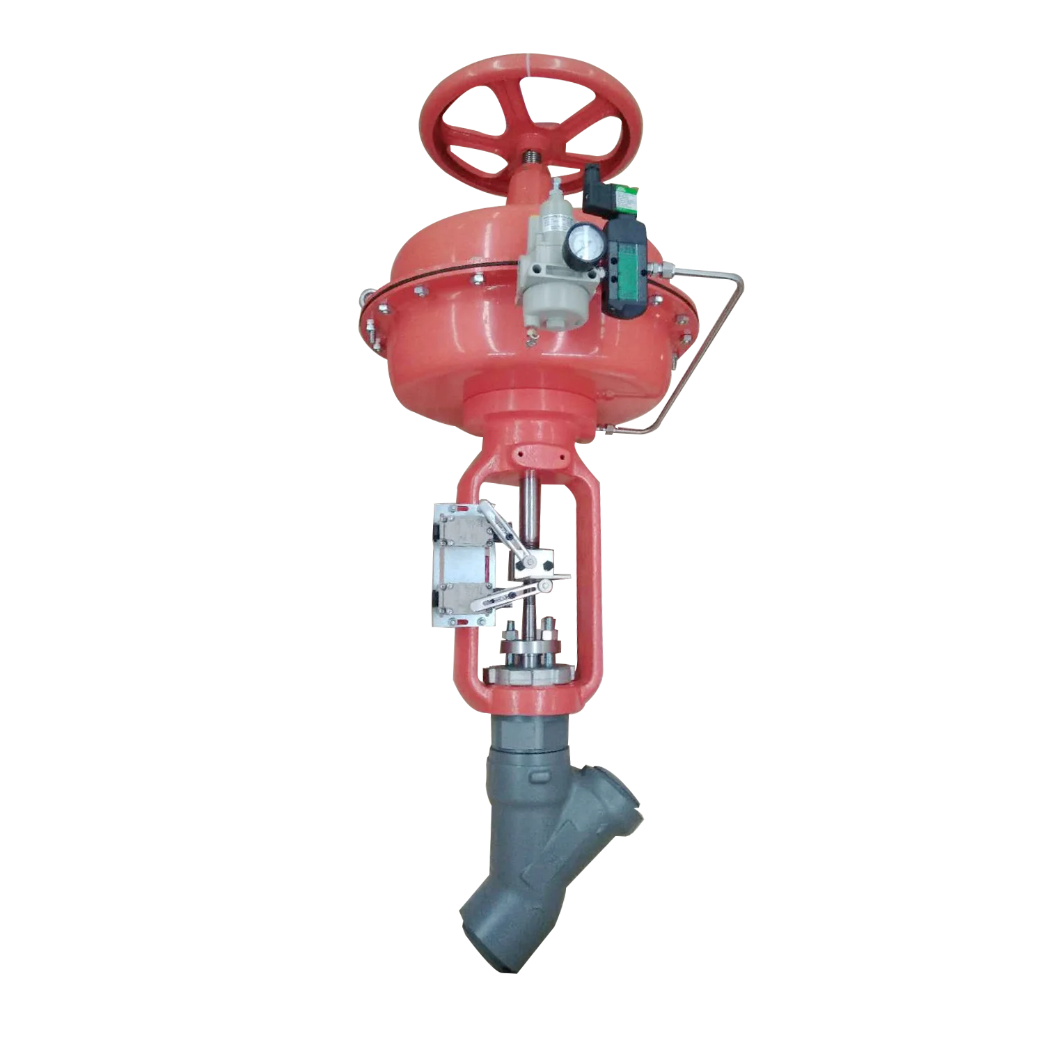 Y Pattern Diaphragm Steam Manual  Pneumatic Actuated Control  Api Stainless Steel Globe Valve Price