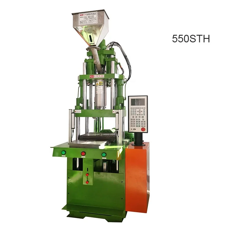 25 Ton Computerized Plastic Injection Molding Machine Vertical Pressure Clamping Equipment AC DC Wire Plug Connector Injection