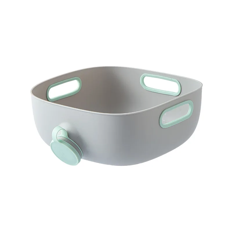Creative Drainage Basket Multifunctional Sieve Plastic Fruit and Vegetable Washing Basket Household Items