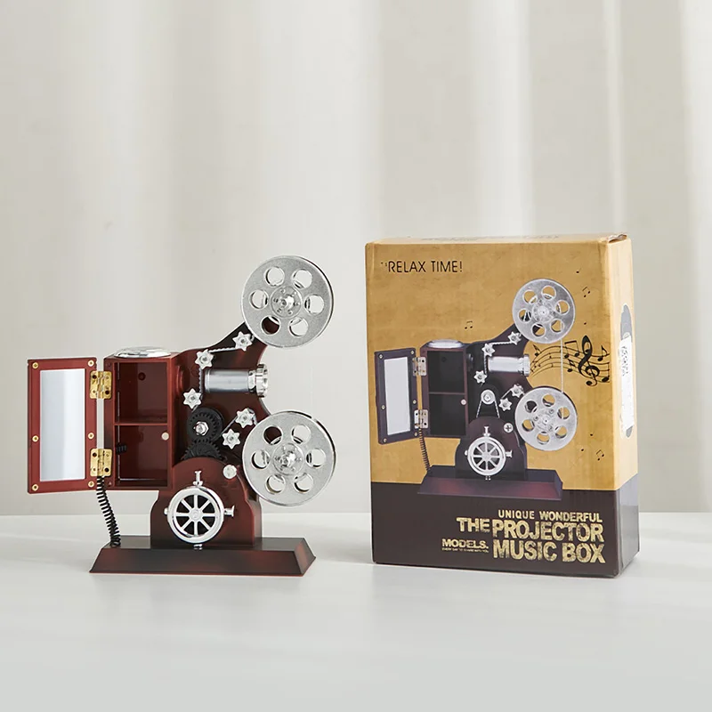 Vintage Home Decoration - Old Film Projector Art Piece