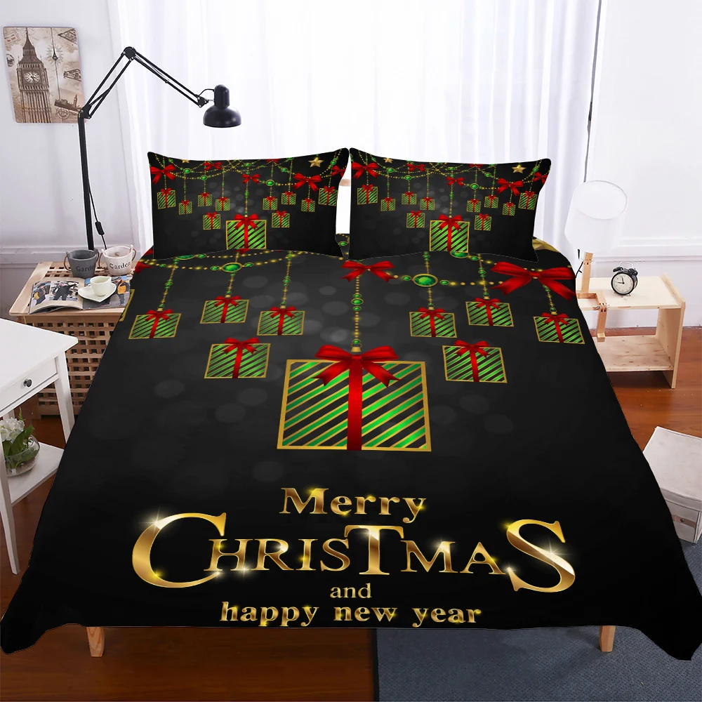 Modern Design Best Christmas Gift 3d Print Bedding Set Buy Hadiah Natal Terbaik