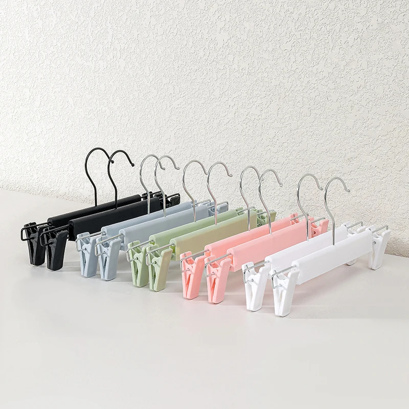 Factory Original Pink Hangers Pants Clip Hanger Men's Trousers Plastic