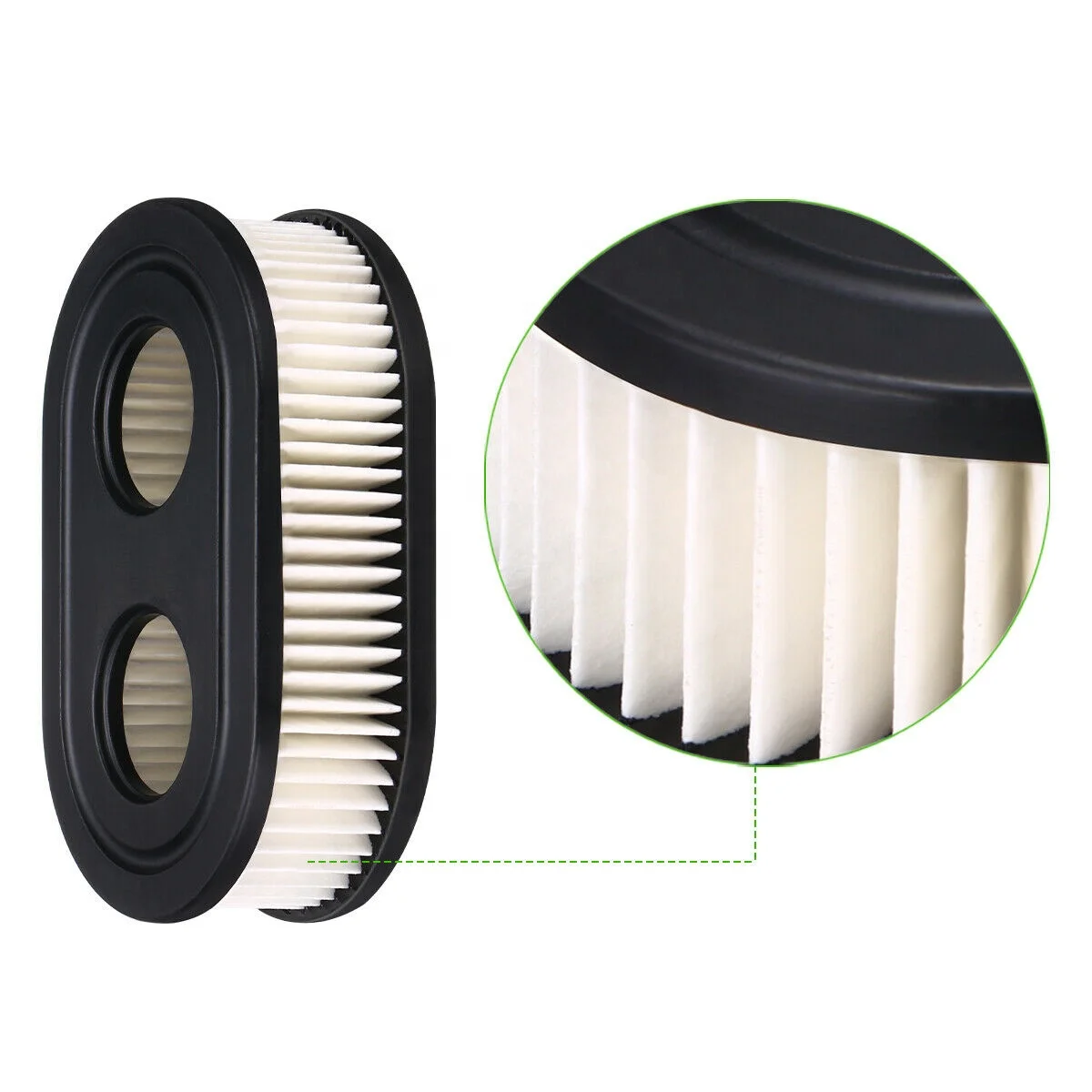 Filtri Aria 5432K 5 Filtri Aria Compatibili Briggs & Stratton 798452 - Perfetti Per Tosaerba E Motori Filtro Aria Tagliaerba - Foto 12
