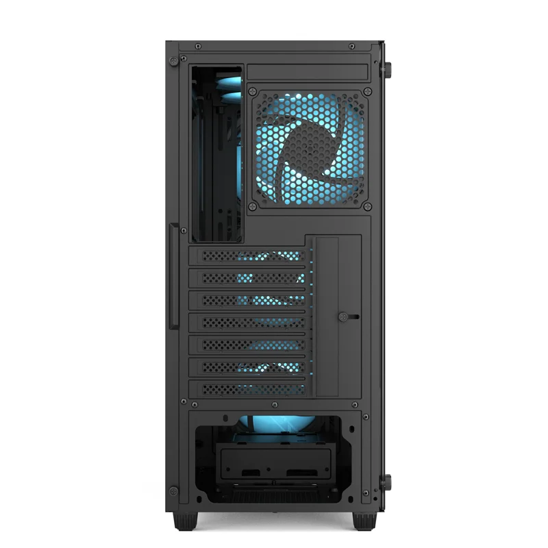New Design ATX HD USB3.0 Tempered Glass Computer Case for Gaming PC Towers Used for Desktop Manufacturer