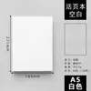 A5 blank white