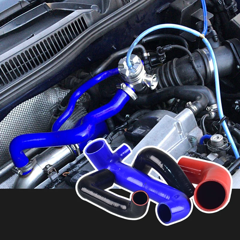 Автомобильный радиатор 90 градусов колено черный синий автомобильный силиконовый турбо охлаждающий шланг для грузовика резиновый на