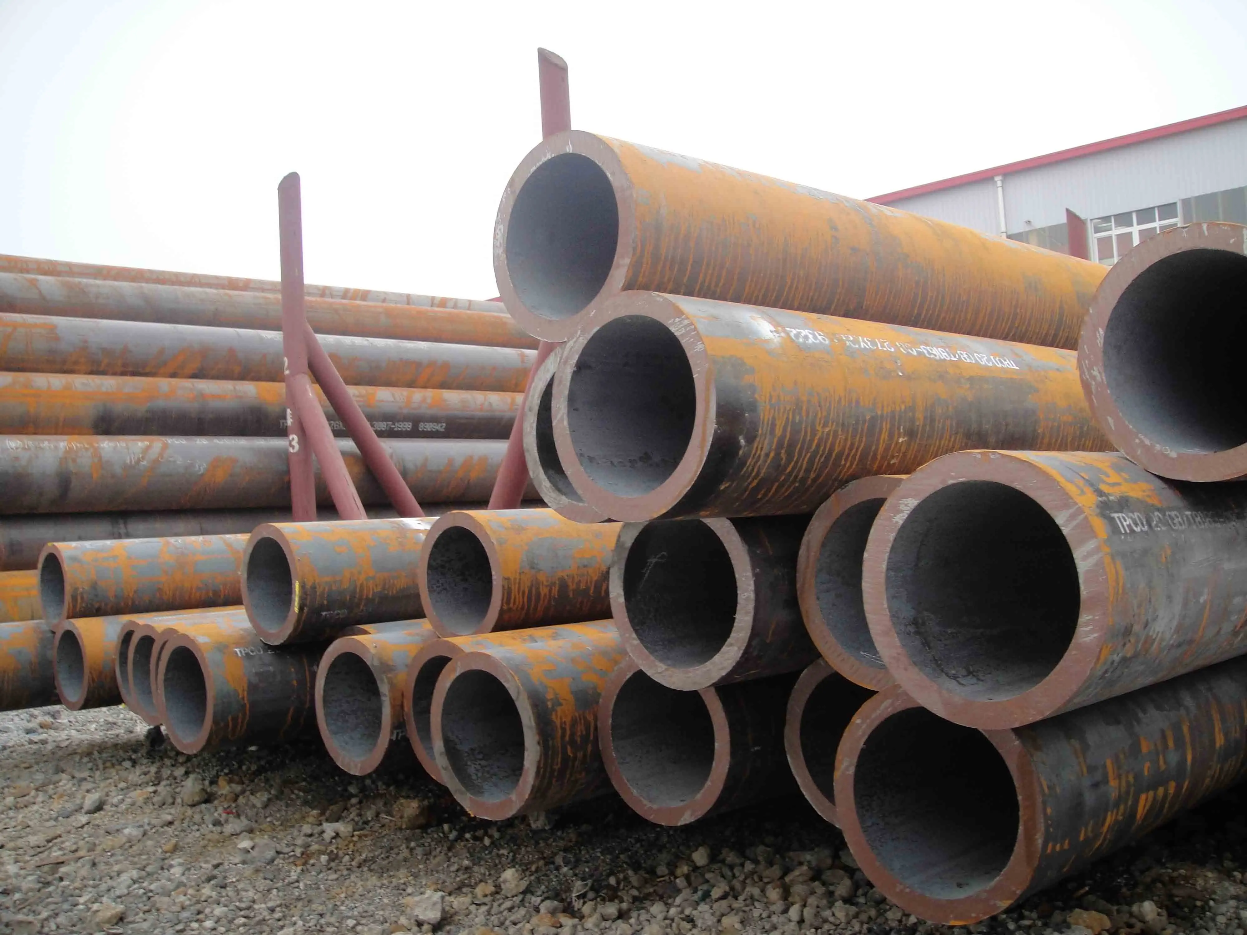 20 Thin Wall Seamless Steel Pipe 8163 Fluid Pipe Carbon Steel Hot Rolled Seamless Pipe